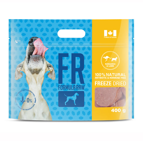 Recipe: Freeze Dried Kangaroo & Lamb for Dogs - 400g image