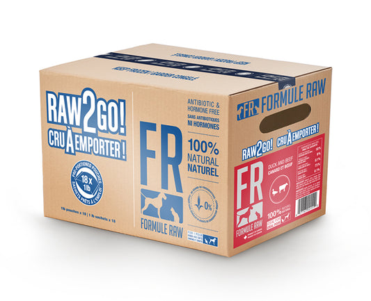 RAW 2 GO: DUCK &amp; BEEF image 0