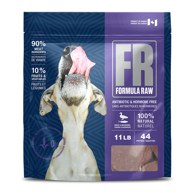 Recipe: Frozen Duck &amp; Mackerel for Dogs image 0
