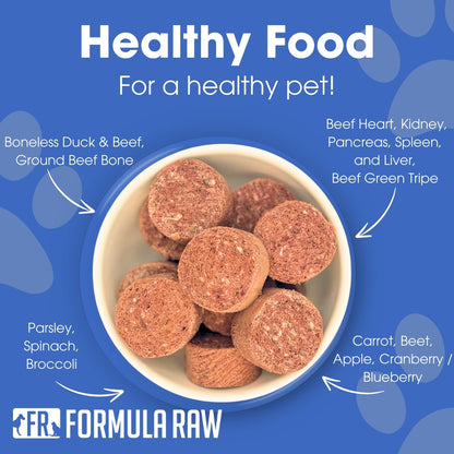 Freeze Dried Duck & Beef for Dogs