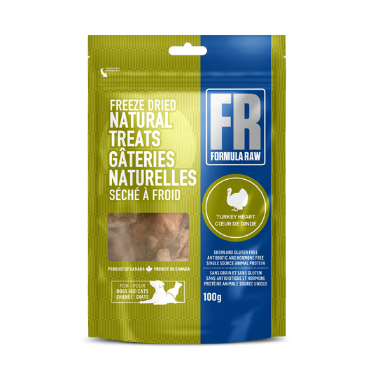 Freeze Dried Turkey Hearts Treats