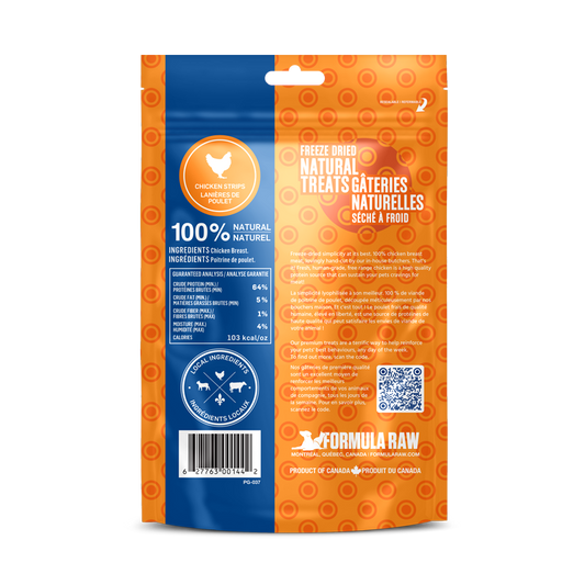 Freeze Dried Chicken Strips Treats