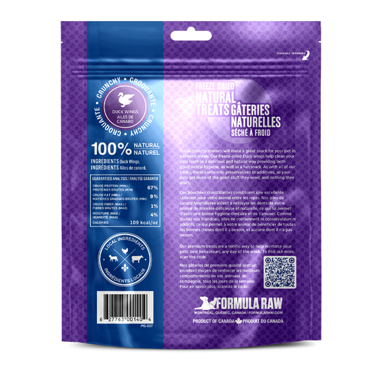 Freeze Dried Duck Wings Treats